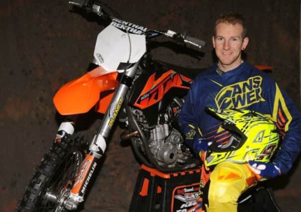 Martin Barr is gearing up for the  2014 Motocross season in Barcelona. INLT 02-921-CON