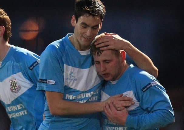 Ballymena United will go into Saturday's Irish Cup tie against Harland & Wolff Welders in good spirits after an impressive run of form. Picture: Press Eye.