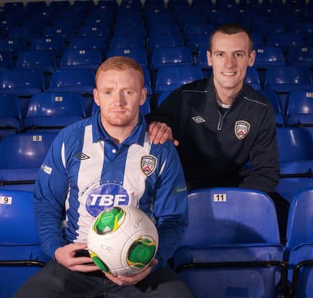 Joe McNeill signs a loan deal with Oran Kearney's squad at Coleraine Showground