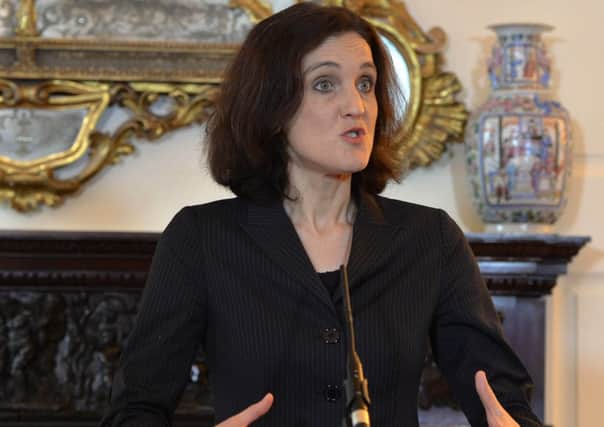 Secretary of State for Northern Ireland Theresa Villiers.