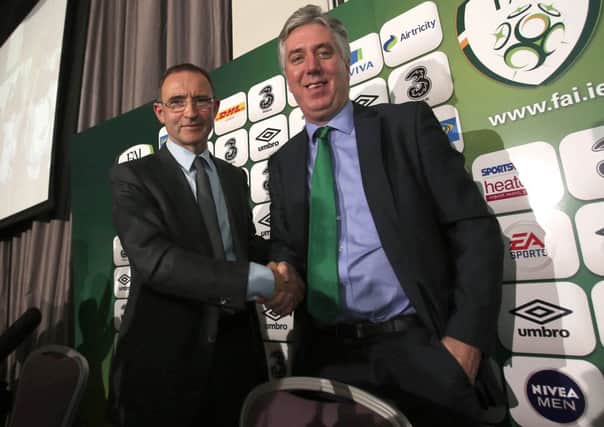 Republic of Ireland Manager Martin O'Neil and FAI CEO John Delaney will both be attending Derry City's treble winning anniversary event next month.