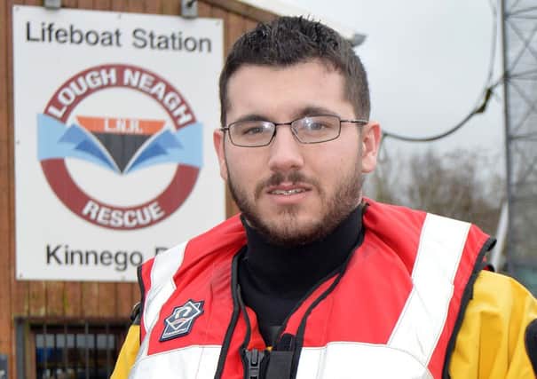 Lough Neagh Rescue officer, James Greene. INLM03-205.