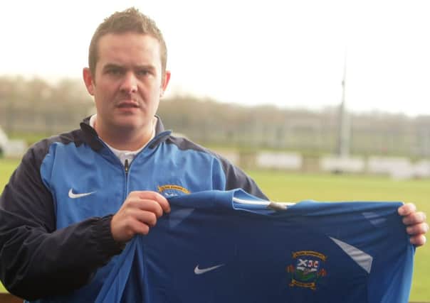 Peter Cairns pictured when he first joined Glebe Rangers as manager in 2011. INBM51-11 035SC.