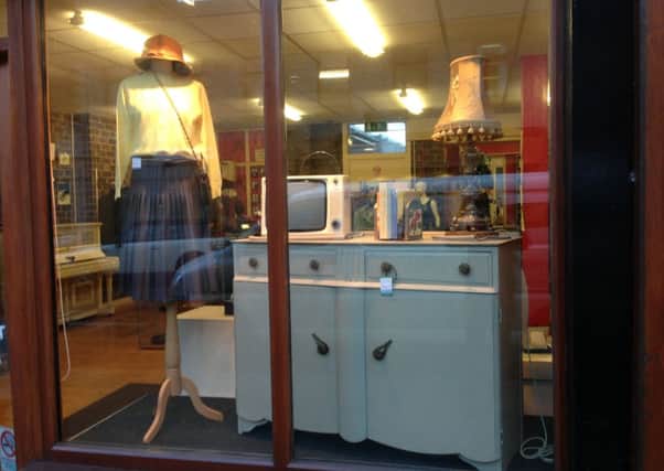 The boutique style charity shop in Ballymoney is now selling a unique selection of vintage clothing. INBM04-14 Can Can