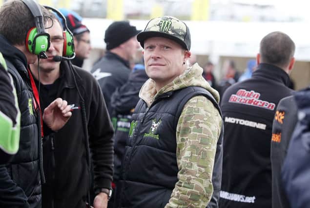 Prodigy singer Keith Flint on the grid during last year's event.. 
 Photo-Jonathan Porter/Presseye