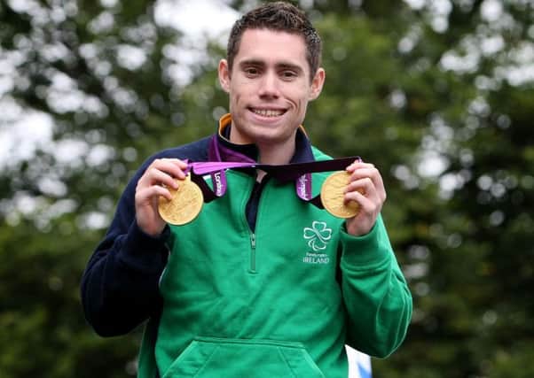 Jason Smyth is welcomed home to Eglinton after his super display at the London 2012 Paralympics.