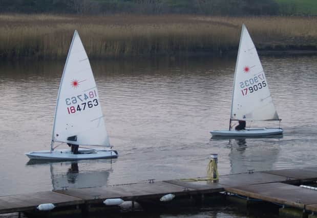 Action from race three of the Winter Series.