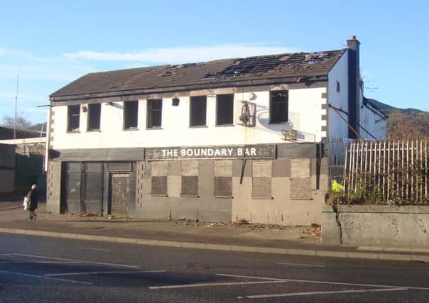 The Boundary Bar on the Shore Road, which has been lying derelict for several years, is one of the eyesore properties due to get a facelift thanks to the latest round of Dereliction Intervention Programme funding.