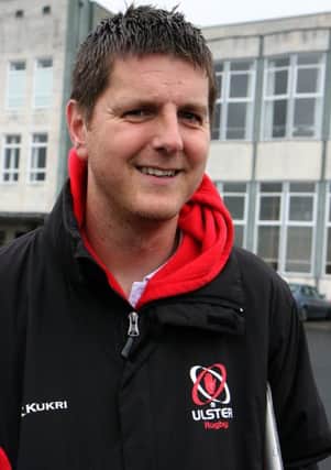 Foyle & Londonderry College rugby coach Dave Barnett.