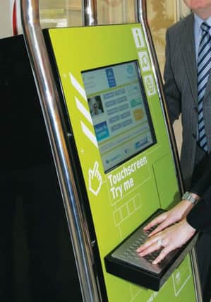 Self-service style kiosks to be used at Altnagelvin.