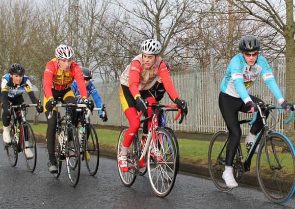 Cyclists who took part in the Foyle Cycling Club youth development day.