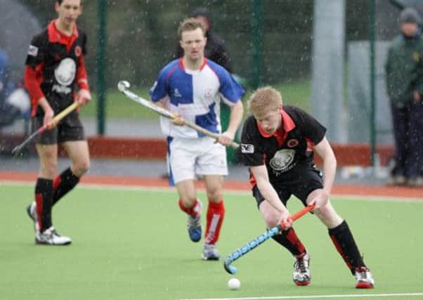 Action from Saturday's game between South Antrim and Antrim. US1405-532cd