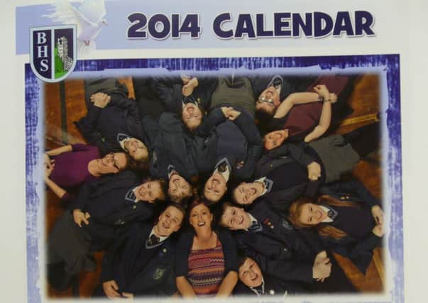 Ballymoney High  School 2014 calendar. INBM06-14