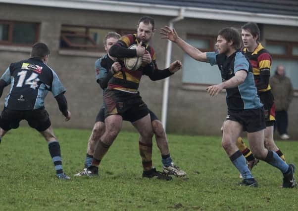 Ballymoney 1sts played Strabane in the Town's Cup on Saturday.INBM5-14 238JC