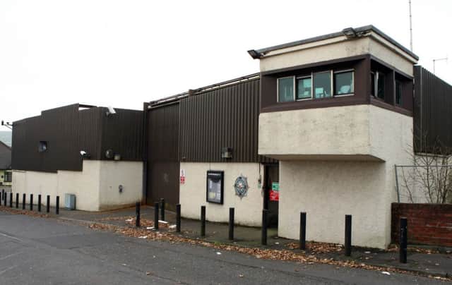 Land dispute: Glengormley Police Station.