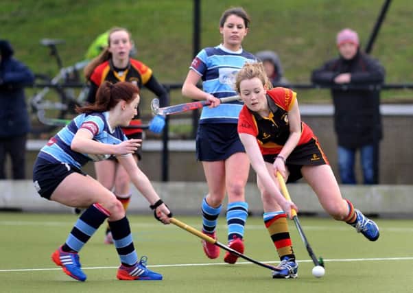 Hockey: lurgan Ladies Seconds v Armagh Ladies seconds.

Lurgan's Julie Morrow. INLM07-214.