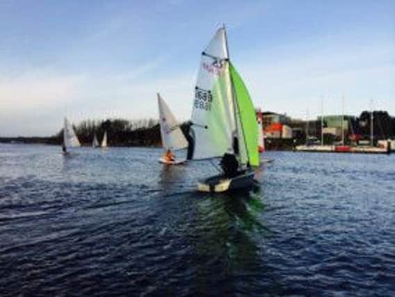 Action from Sunday's racing at Coleraine Yacht Club.