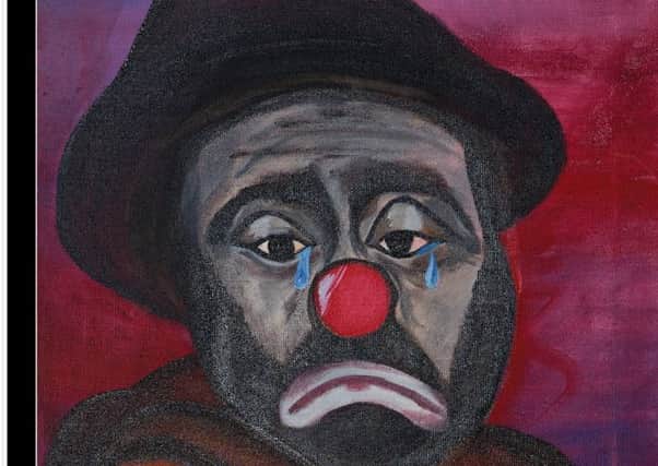 Sad Clown by Petronela Majercikova.