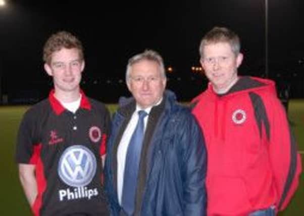 Club Sponsor, Phillips Volkswagen along with South Chairman, Andrew Brown and Club Captain, Lee Marshall.