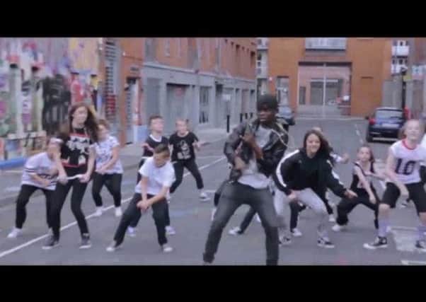 FADD in dance video.