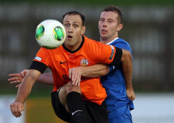 Guy Bates will be looking for goals at Ballinamallard in the cup.