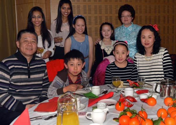 Some of the guests who attended the Chinese New Year celebrations at Craigavon Civic Centre. INLM06-211.