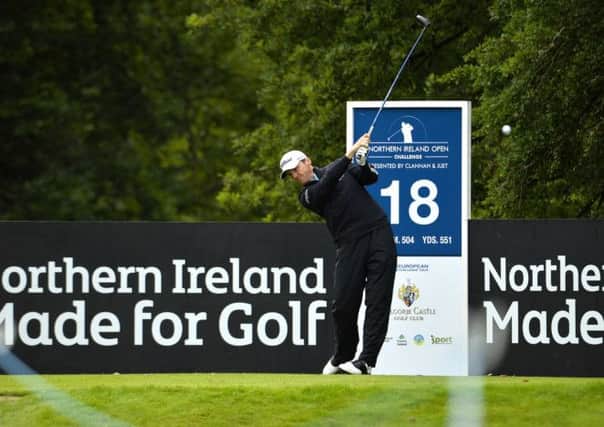 Michael Hoey has been named as Galgorm Castle Golf Club's new touring professional.