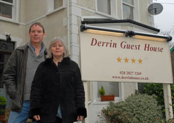 Siebe Wynberg and Ivy Chalmers from the Derrin Guest House in Princess Gardens. INLT 08-016-PSB