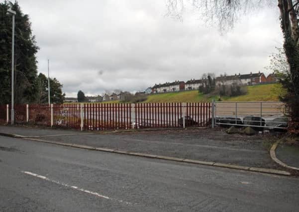 Site of the former Dunmurry High School.