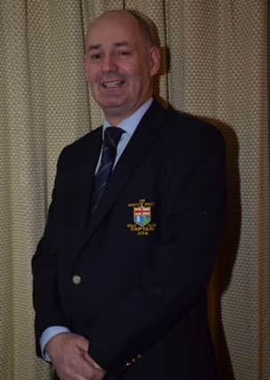 Mr Bosco Reid, the 2014 Captain at North-West Golf Club.