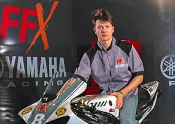 East Antrim's Andy Reid is set to ride FFX Yamaha in 2014.