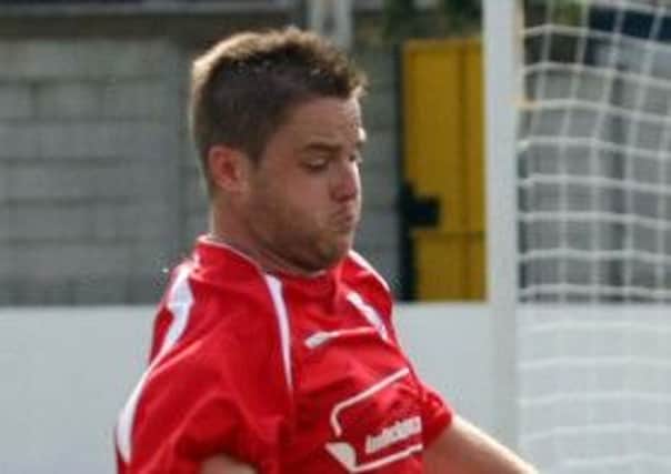 Ronnie Burns scored for Ballynure OB in Saturday's 1-1 draw.