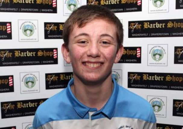 U15 player, Shea Donnelly, who had an outstanding game in the 9-3 win over Annagh United