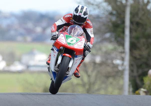 William Dunlop got his 2013 road racing season off to a good start with a race win in the 250cc class. Picture Gavan Caldwell