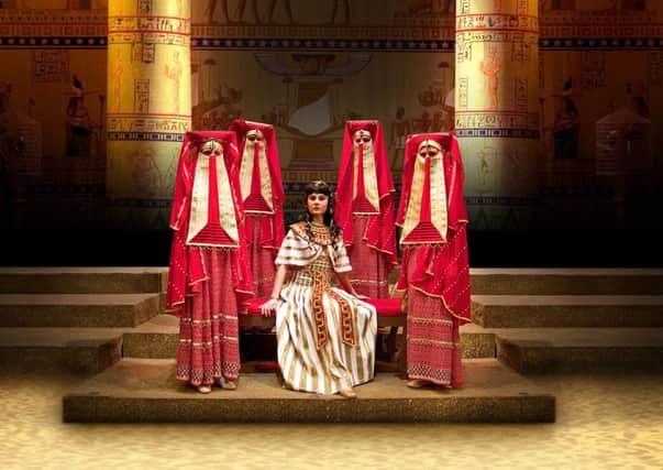 Verdiâ¬"s Aida sees magnificent world class opera return to Belfast Waterfront on Tuesday 25 March.