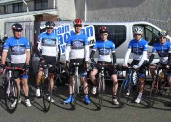 Ballymena RC riders who took part in the Red Hand Trophy race on Saturday.