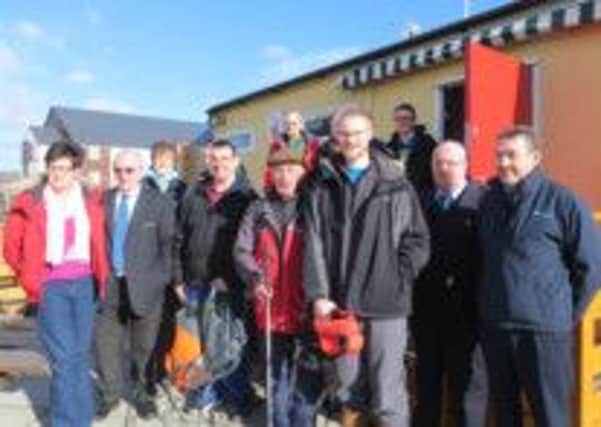 Volunteers at the Belfast Lough Sailability base in Carrick.  INCT 13-725-CON