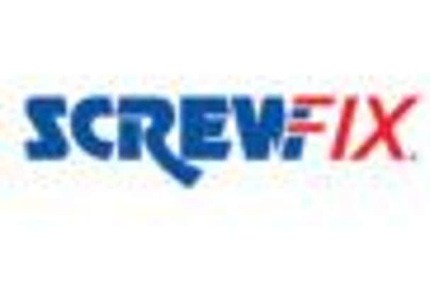 Screwfix logo.