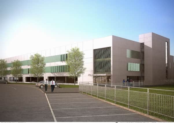 Photo caption: An artist impression of the proposed Multi-Storey carpark to be constructed at Altnagelvin Hospital.