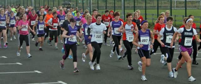 Ladies who took part in the 5k race last year.INBM21-13 101L.