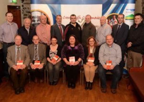 Some of the people who served as Trustees of the Cormac Trust since its inception in 2005. Seated: Paul Doris, Liam Nelis, Bridget McAnallen, Marian Kelly, John Mulgrew.
Back: Brendan McAnallen, Martin Grimley, Ruairi Martin, Donal McAnallen. Missing  from picture: Prof Peter Mossey, Prof Pascal McKeown, Dr Frank Casey, Dr Gareth Loughrey, and Henry Daly