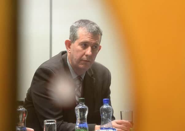Health Minister Edwin Poots