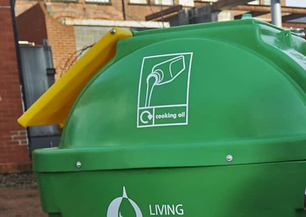 Recycling cooking oil benefits the environment and pocket.
