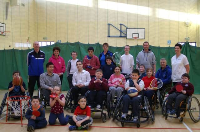 Coaches, teachers and students who took part in the Causeway Paralympic Super Six Active Schools Club at Loreto College this term.