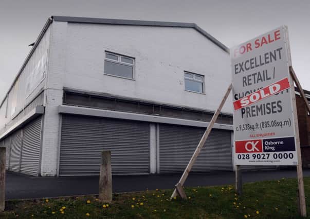 The former premises of Rodney Cole, Renault dealers on Sweep Road, Cookstown, which has been sold to an undisclosed buyer. INMM1813-105ar.