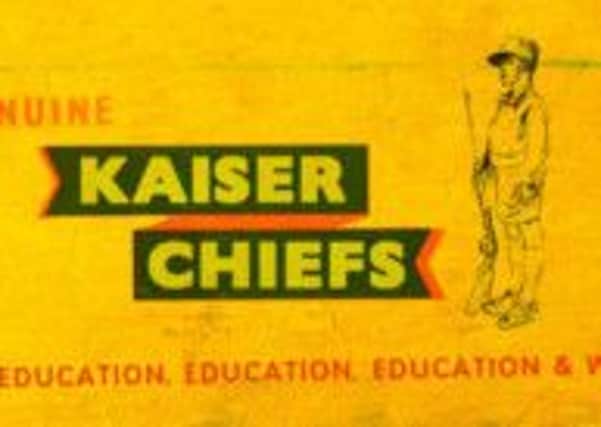 Kaiser Chiefs new album.
