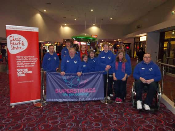 Team players from the Causeway Coast Special Olympic teams. INBM16-14