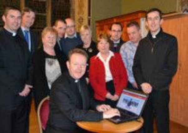 Coadjutor Archbishop Eamon Martin at the launch of the new vocations website