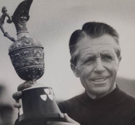 Gary Player wins the Senior Open at Royal Portrush in 1997.