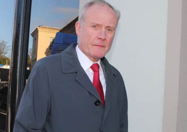 Coleraine solicitor Paul Boyle outside his Coleraine office. INCR16-118MJ